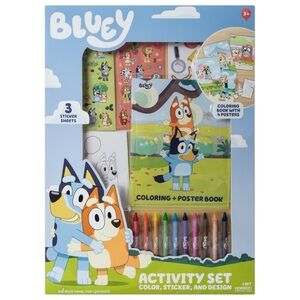 BLUEY Activity Set - NWT Color, Sticker, and Design